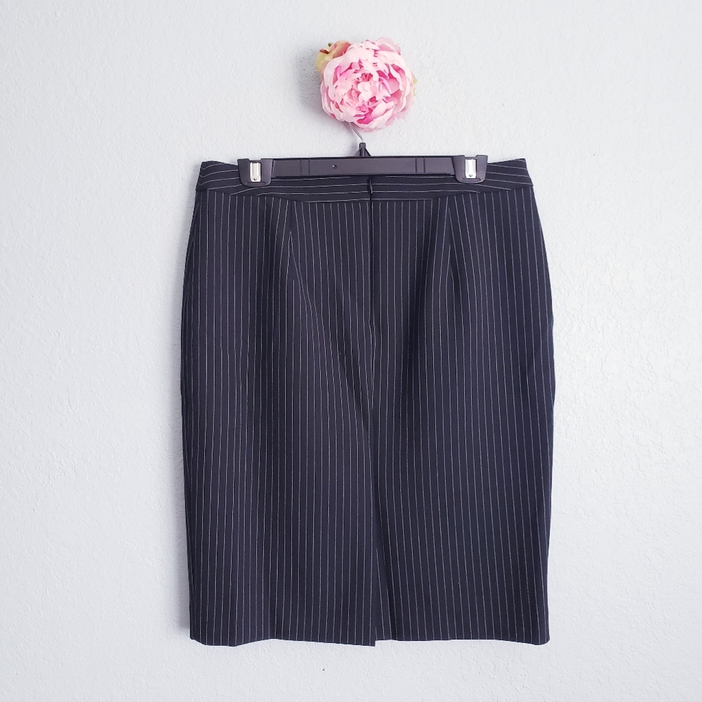 Boss Hugo Boss Vimena Pinstripe Ponte Skirt - Picture 5 of 9